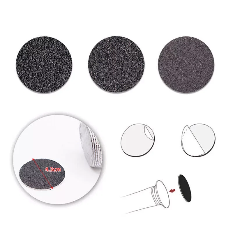 مزيل مسامير القدم الكهربائي من ديرماف، مزيل مسامير القدم الكهربائي الخالي من الألم للأقدام سرعة احترافية قابلة للتعديل، 360 رو #6