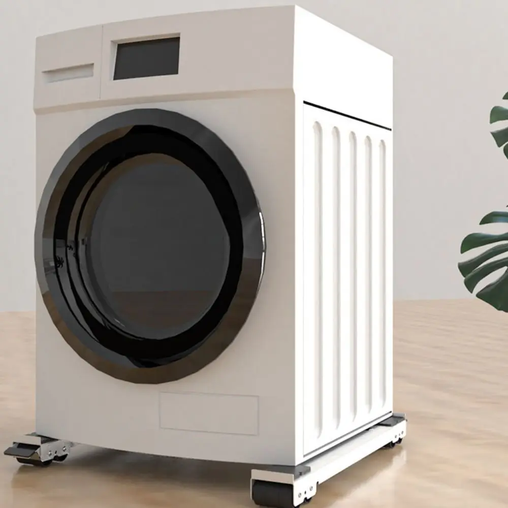 2Pcs/Set Sliding Washing Machine Stand Retractable Adjustable Furniture Mobile Bracket Anti-Skid Heavy Duty Computer Tower Stand
