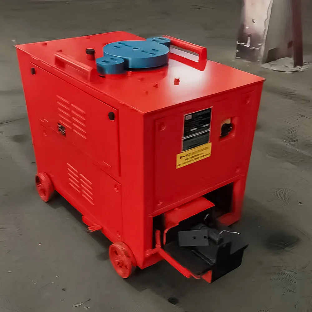 3KW 380V/Custom Dual Speed Foot Operated Hydraulic Pipe Bender Cutter Integrated for Rebar Stainless Steel Tube Semi-Automatic