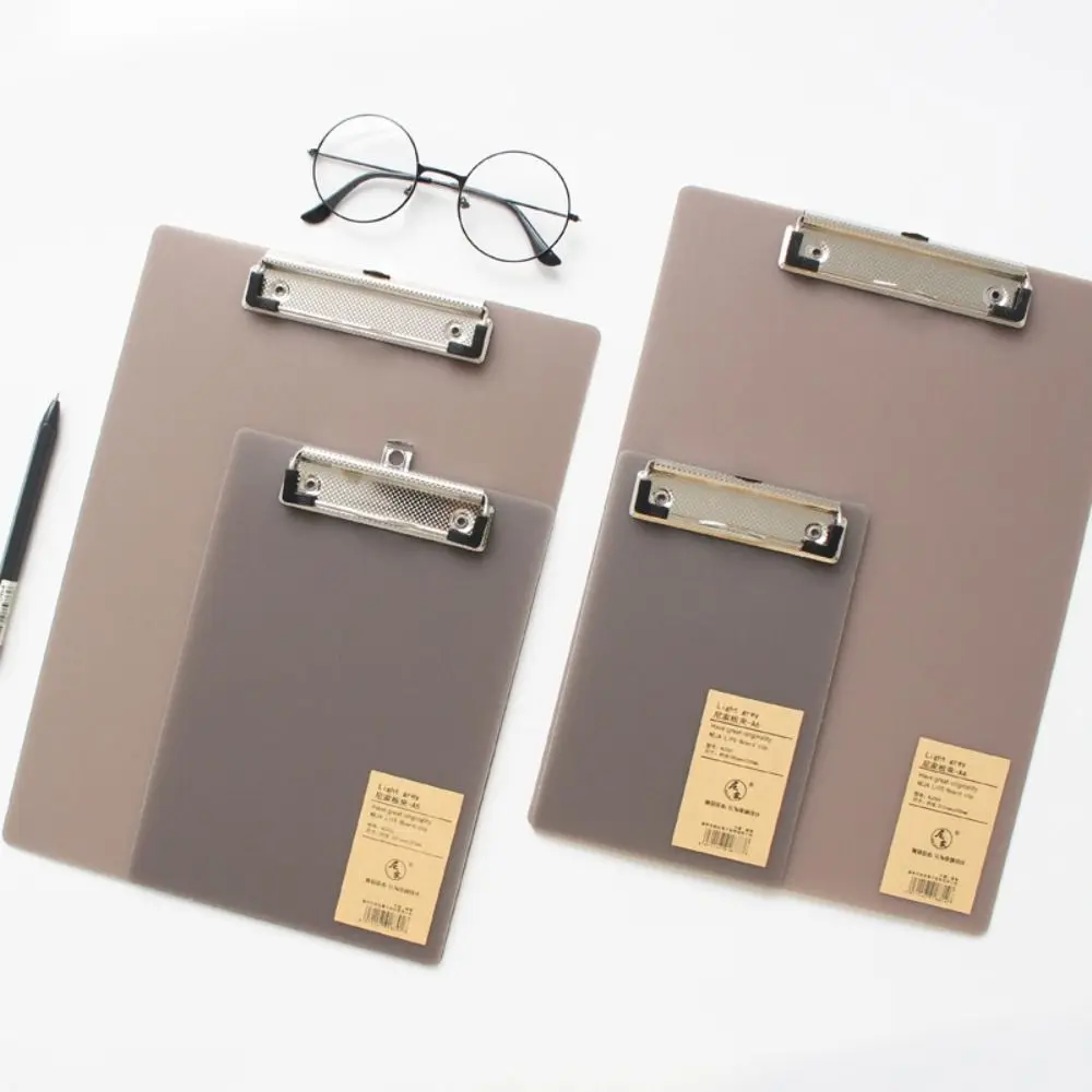 With Low Profile Gold Clip A4 A5 A6 File Folder Document Folder Writing Sheet Pad Writing Clipboard Writing Pad Writing Tablet