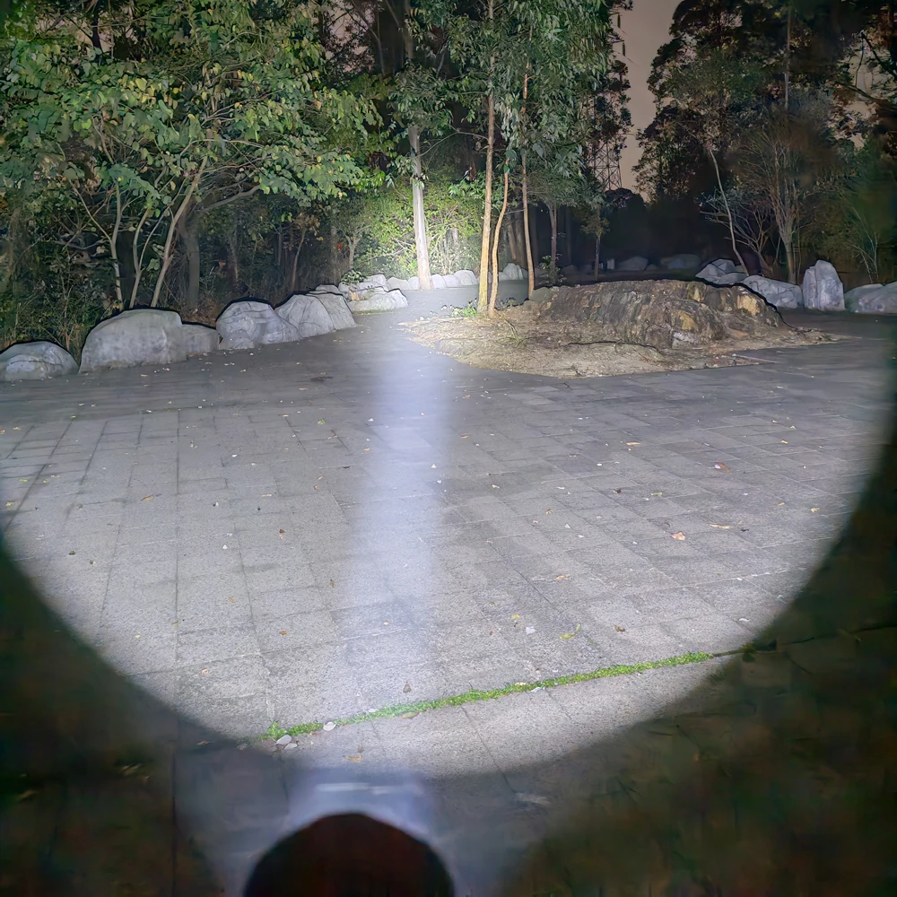 مصباح يدوي قافلة C8 Plus SFT40 لومينوس Led الفانوس 18650 الشعلة التكتيكية المحمولة الإضاءة التخييم الصيد العمل ضوء فلاش