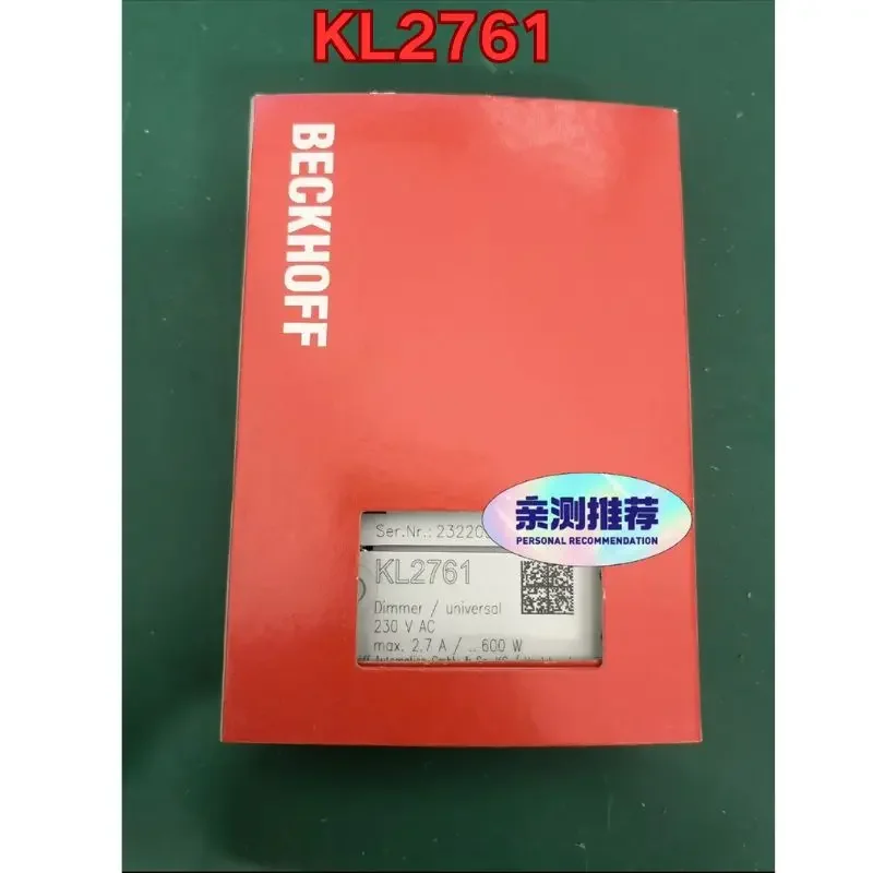 

New Beckhoff module KL2761