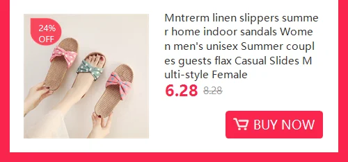 Mntrerm Large Bow Home Slippers Indoor Non-Slip Home Slippers Soft Bottom Viscose Linen Sandals And Slippers