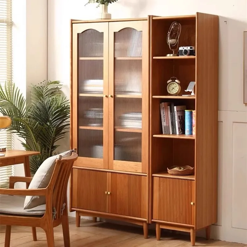 

Книжные шкафы для гостиной, спальни, мебель для дома, многофункциональные книжные шкафы в стиле ретро, современная деревянная мебель Полк MH40SJ