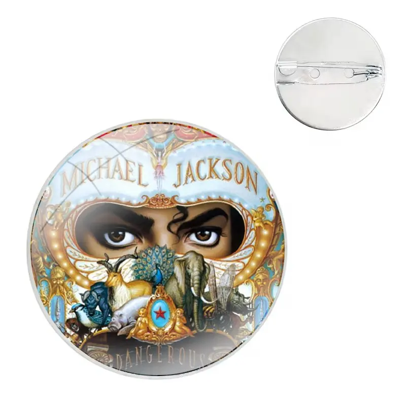 Badge Brooch Pin Accessories For Clothes Backpack Decoration gift Michael jackson