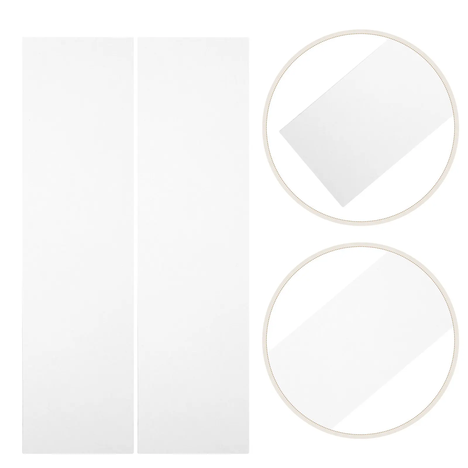 100pcs-washi-tape-card-organizer-plastic-frosted-tape-sample-board-8x2-inch-space-saving-desk-drawer-friendly-for-crafting