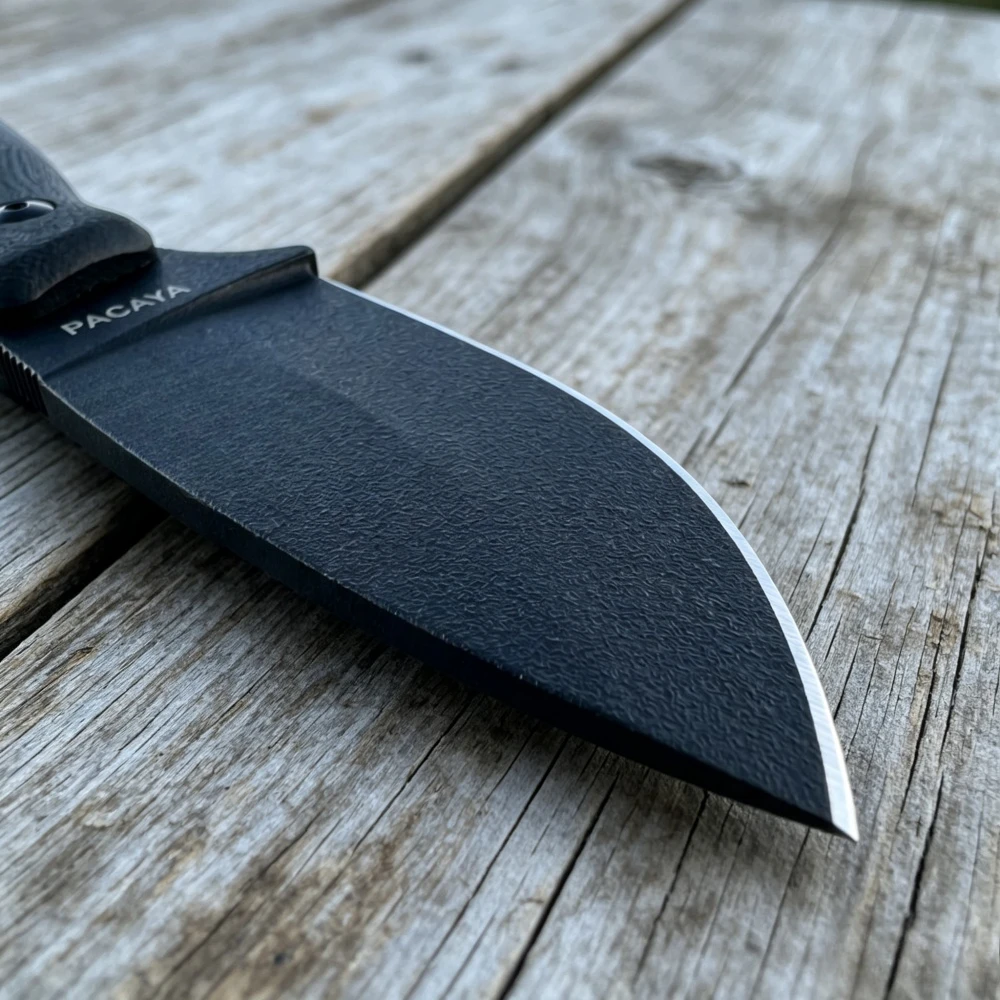 Cuchillo Recto Portátil Ligero - Camping Cooking Knife With Sheath reseña y precio