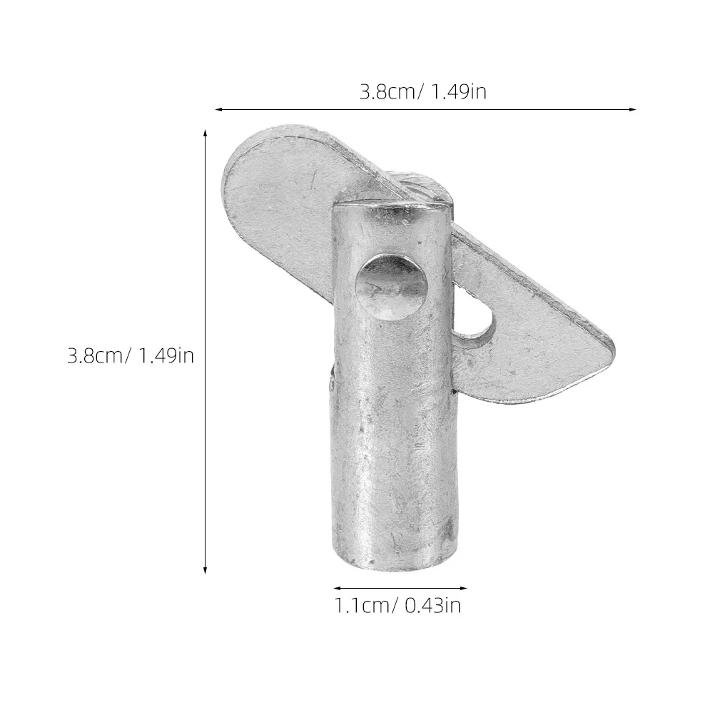 20Pcs Scaffolding Coupling Pins Q235 Steel Stable Performance Detachable Locking Peg for Scaffolding Shelf Brackets Outdoor