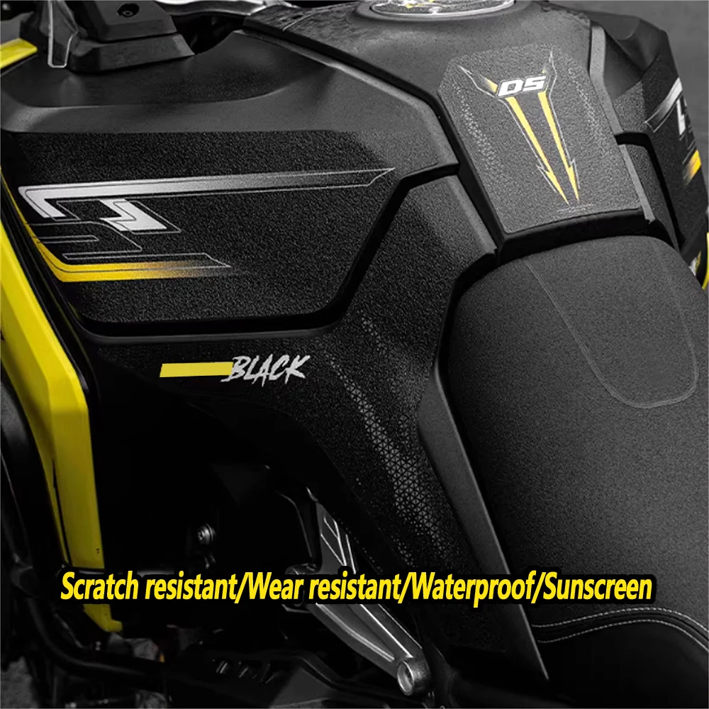 anti-skid fuel tank sticker For 2026 VOGE DS800X Rally motorcycle scratch protection sticker scratch blocking fishbone sticker