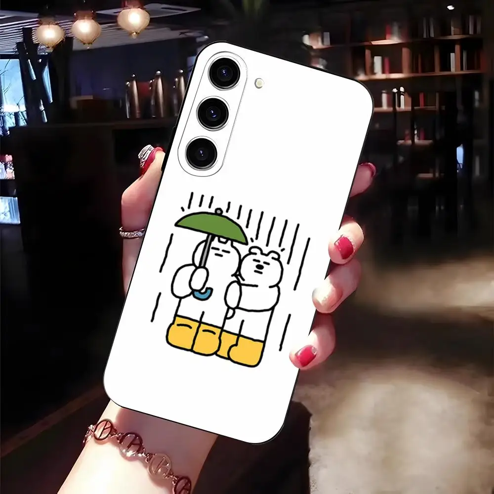 Sosofamily Illustrations Phone Case For Samsung S26 S25 Edge S24 S23 S22 Ultra Plus Fe A57 A37 A17 A27 5G Silicon Cover