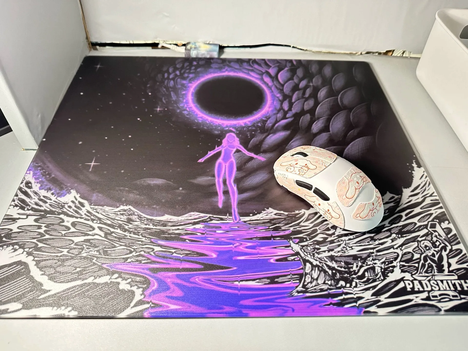 PADSMITH The Empress Tempered glass mouse pad, esports mouse pad