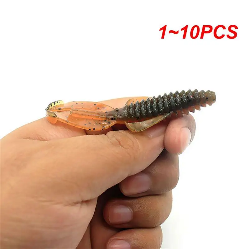 

1~10PCS Bandito Bug 75mm Fishing Soft Lure Fishing Lures Soft Silicone Craws Baits Shrimp Scent Bass Pike Peche Gear Fishing