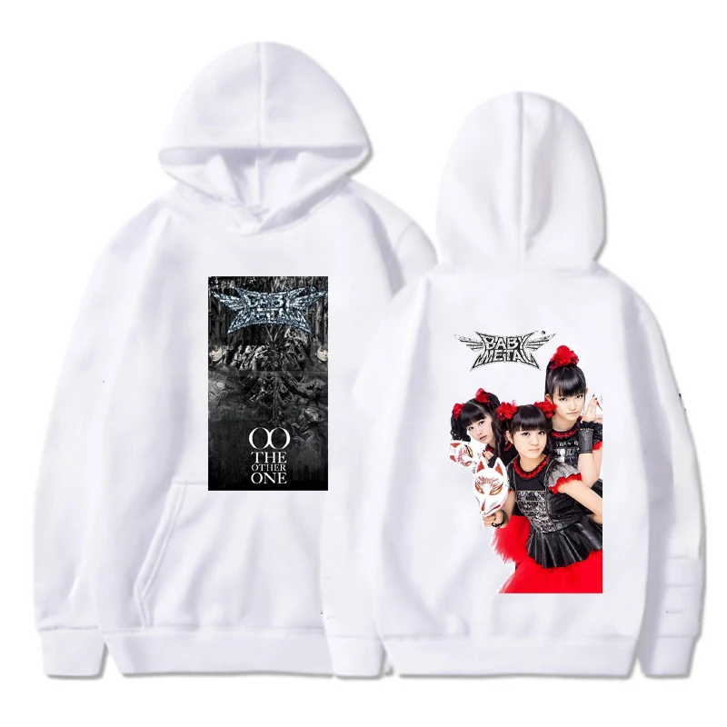 Moa Metal Babymetal Hoodie Print Men Unisex Pullover Hoodies Sweatshirt Harajuku Streetwear Casual Funny Hooded