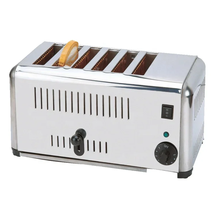 Commercial 4 slices slot Electric bread ovens/ toaster/ maker/ toaster with timer control pop-up ET-4