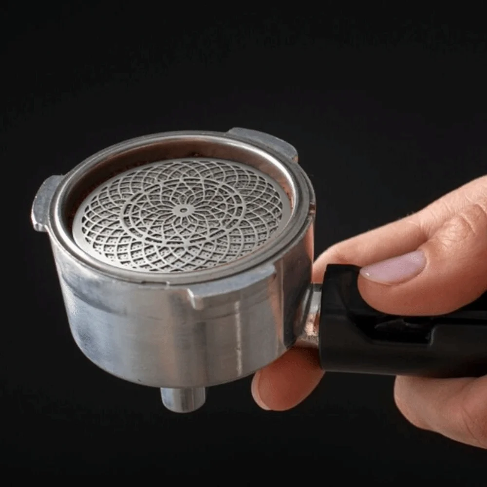 51/53/58mm Espresso Puck Screen Reusable Even Extraction Dispersion Plate Food Grade Easy Clean Portafilter Filter Screen