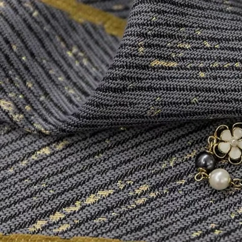 

Nordic Style Retro Light Luxury Fishbone Gray Curtains Shading Simple Living Room Bedroom High-end Villa Curtain Cloth Lxj