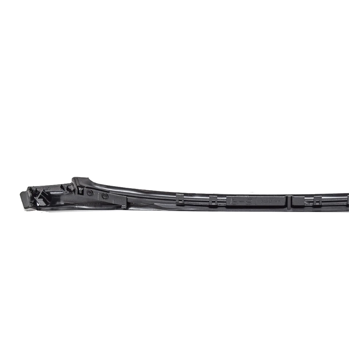 Moldura Exterior para parabrisas delantero y derecho de coche, tira embellecedora de pilar para Lexus IS250, IS300, 2006-2013, 75551-53020