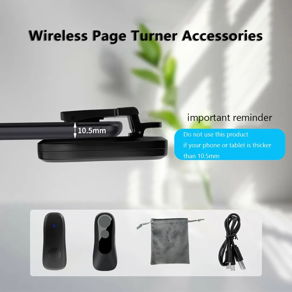 Xiaomi RF Remote Control Page Turner Page Turner Clicker For Kindle Paperwhite Oasis Kobo Ereaders For Ipad Tablets ﻿For TikTok