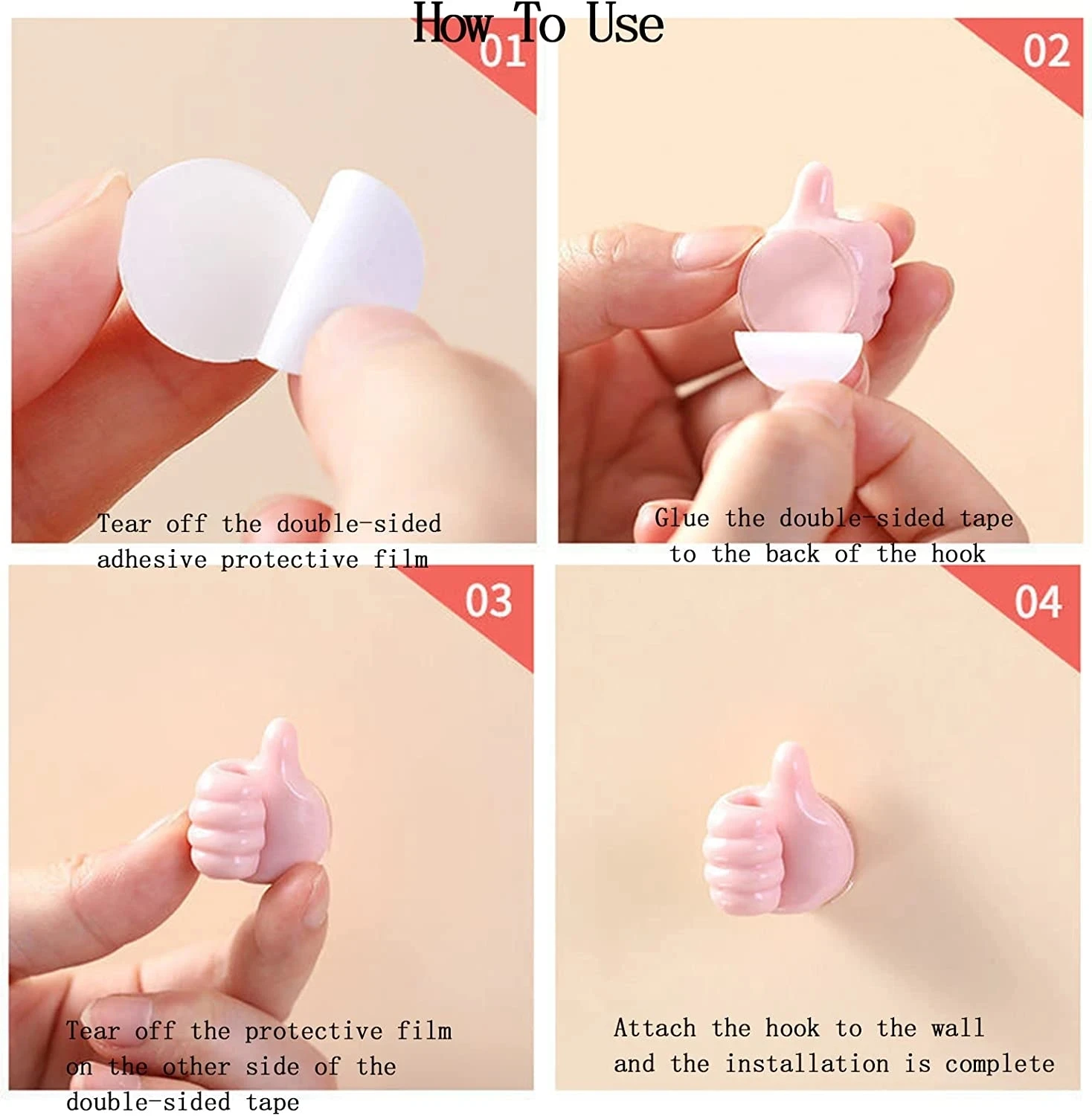 Hand-shaped Rubber Holder Glasses Cable Power Cord Charging Line Self Adhesive Mini Hook Car Storag Organizer Gadget Decorations