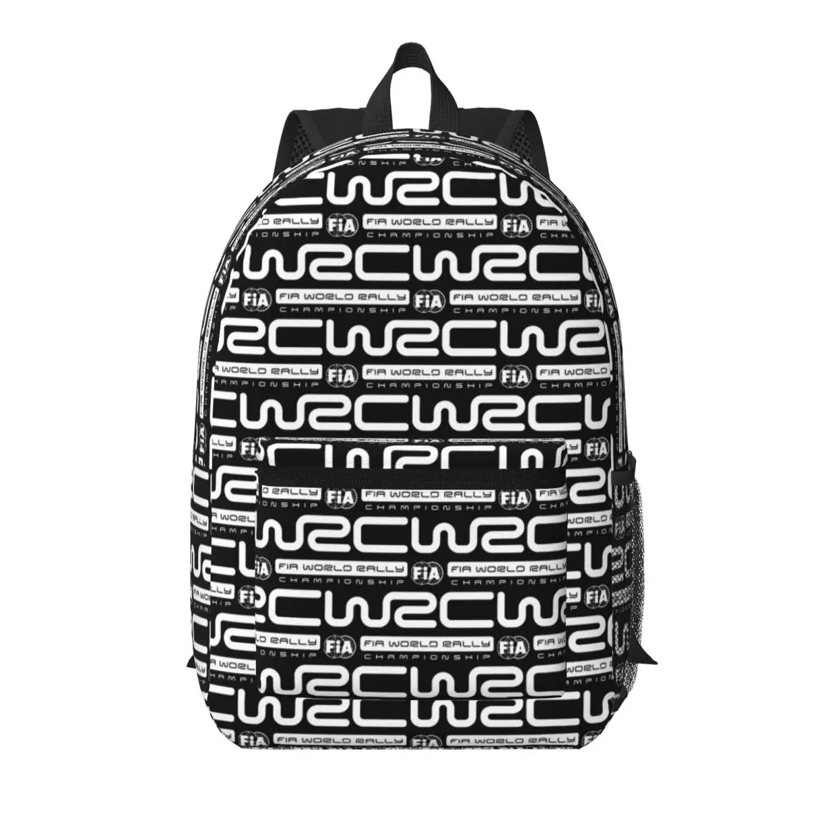 

World Rally Championship WRC Student Backpack School Bag Hiking Travel Daypack for Boys Girls Bookbag Shoulder Bags