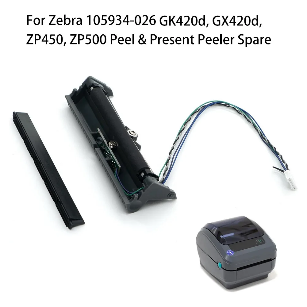 

1PC Printer Peeler Kit For Zebra GK420d GX420d ZP450 ZP500 ZP505 Printer Accessories Peel&Present Peeler Spare 105934-026 Parts
