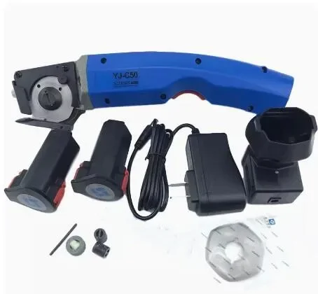 Hot Sale YJ‑C50 Cordless Cutting Machine 35W 600RPM Electric Scissors for Cloth Leather 100‑240V Sewing Cutting Tool