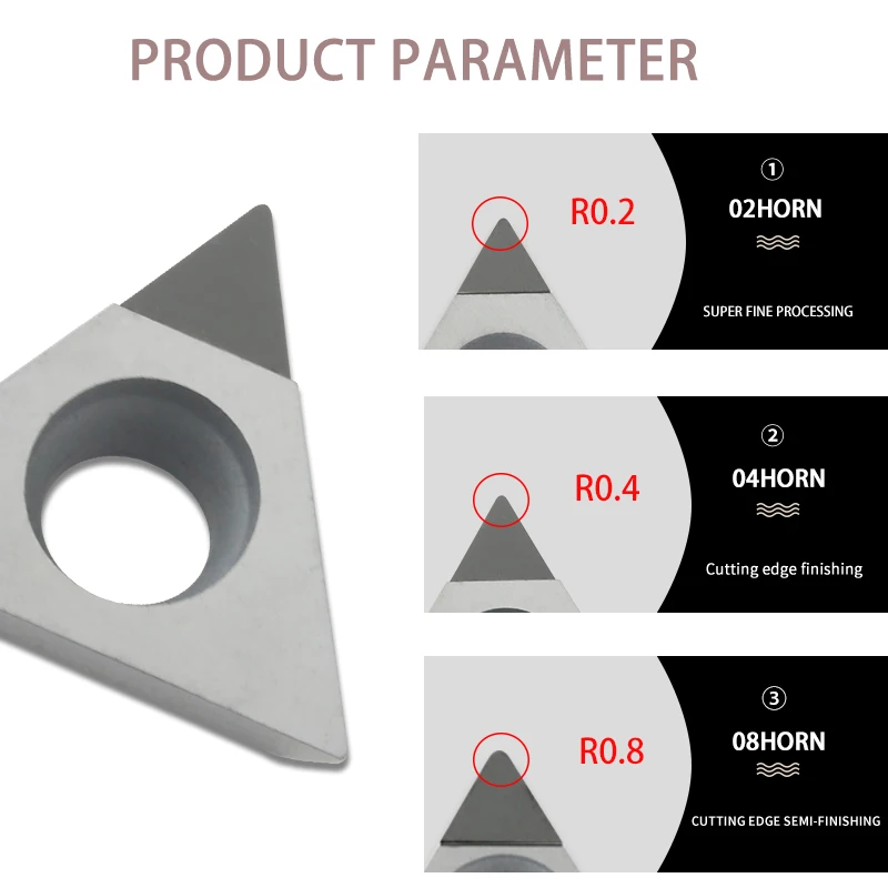 1pc CBN Diamond lathe cutter Single face CNC blade insert Boron Nitride CCGT06 DCGT07 VBGT11/16 TCMT11 TPGH09 turning tool