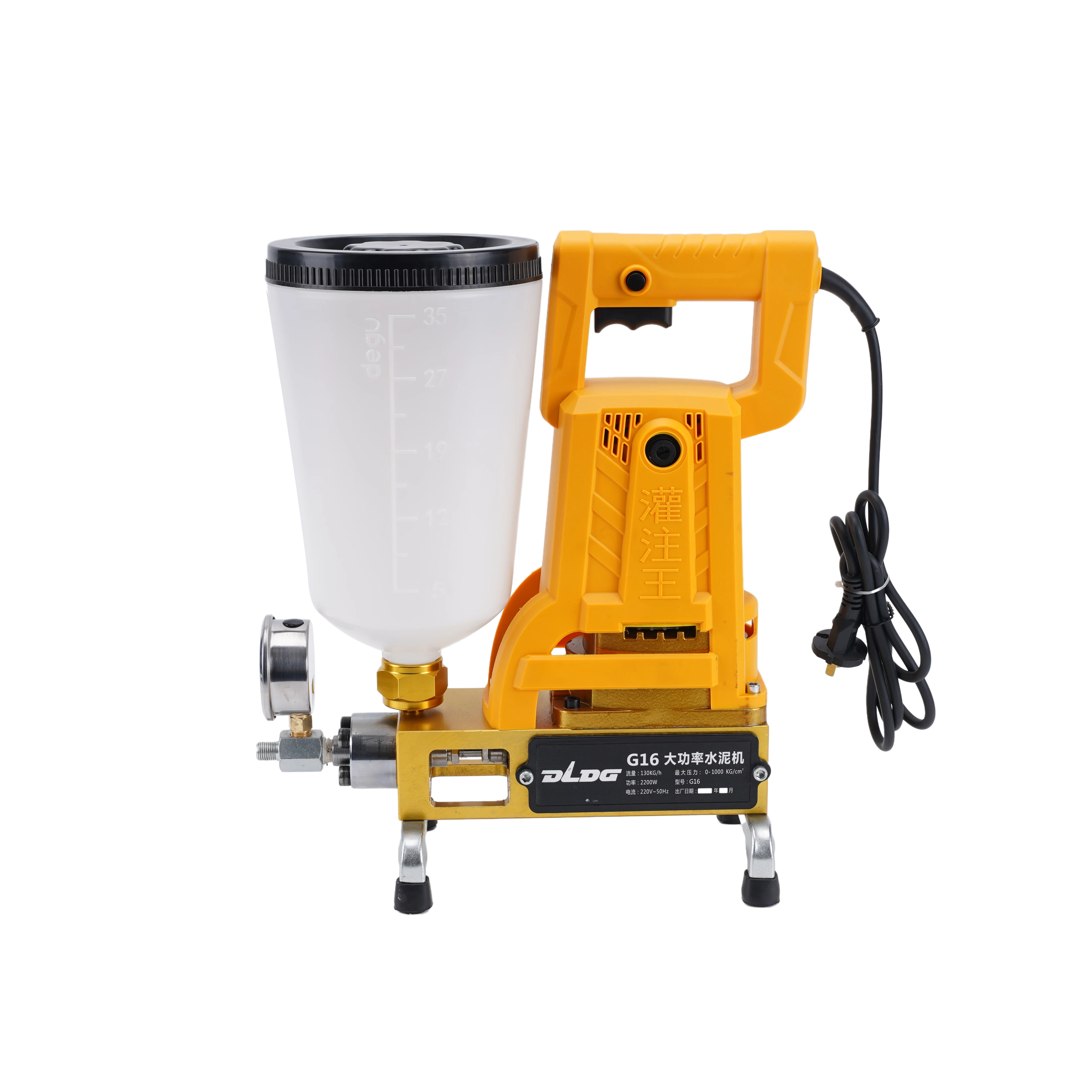 High Pressure Grouting Machine Ceramic Tile Hollow Drum Grouting