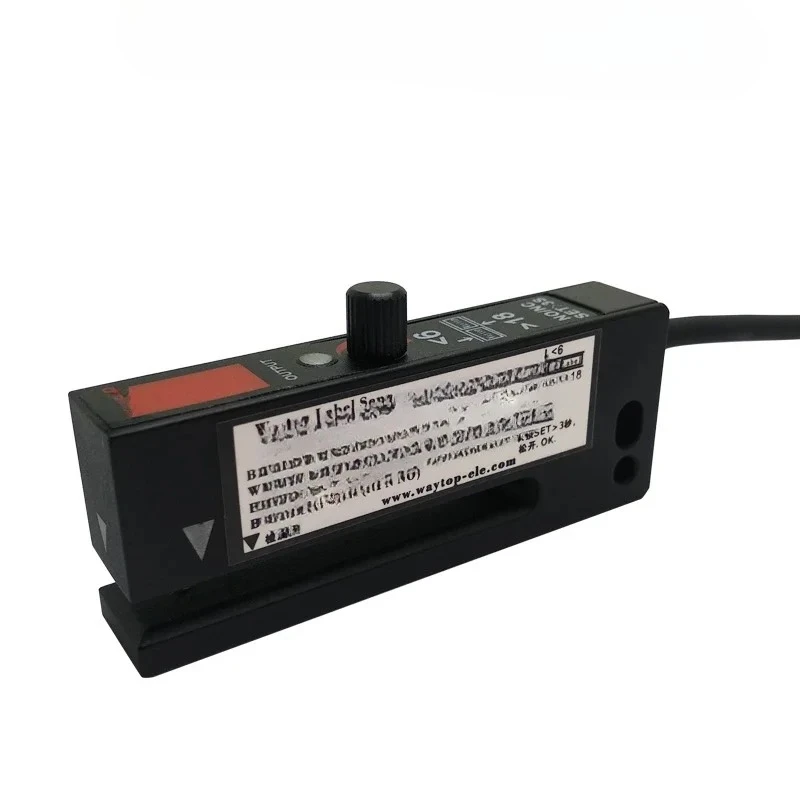 

Slot type self-adhesive label detection induction switch, photoelectric label electric eye sensor for labeling machine