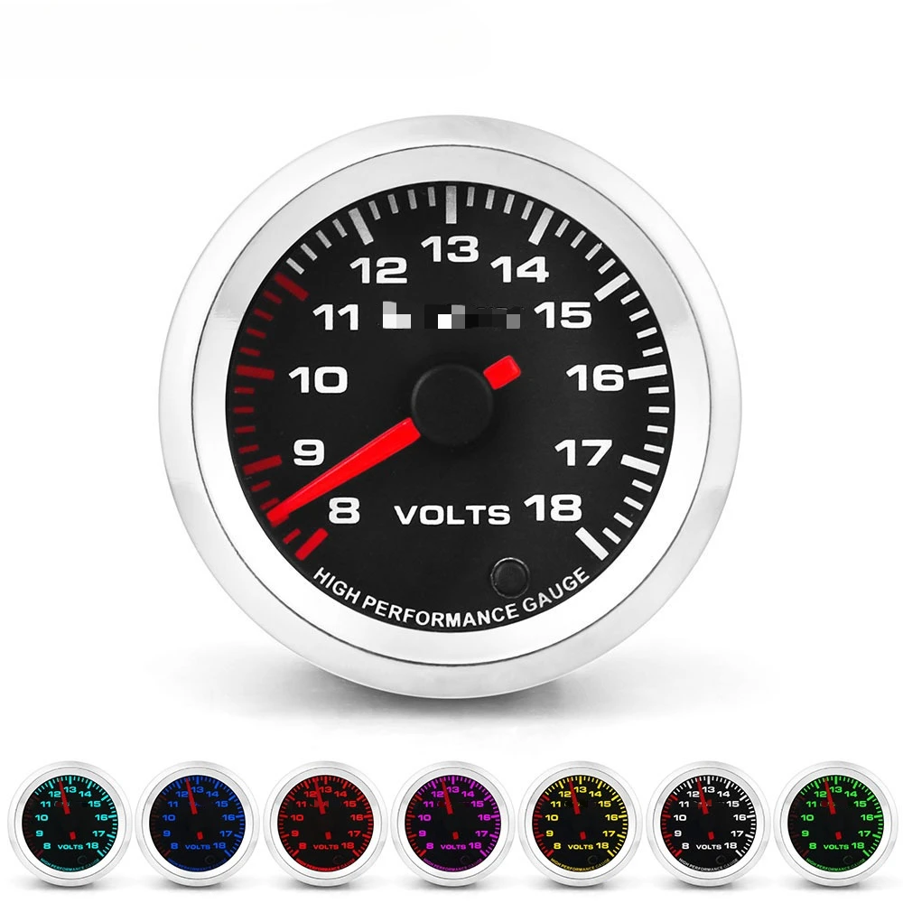 

2 '' 52mm Car Modification RPM Boost Water Temp Oil Temp Meter Oil Pressure Volts Air/Fuel Ratio EXT Temp Gauge 12V