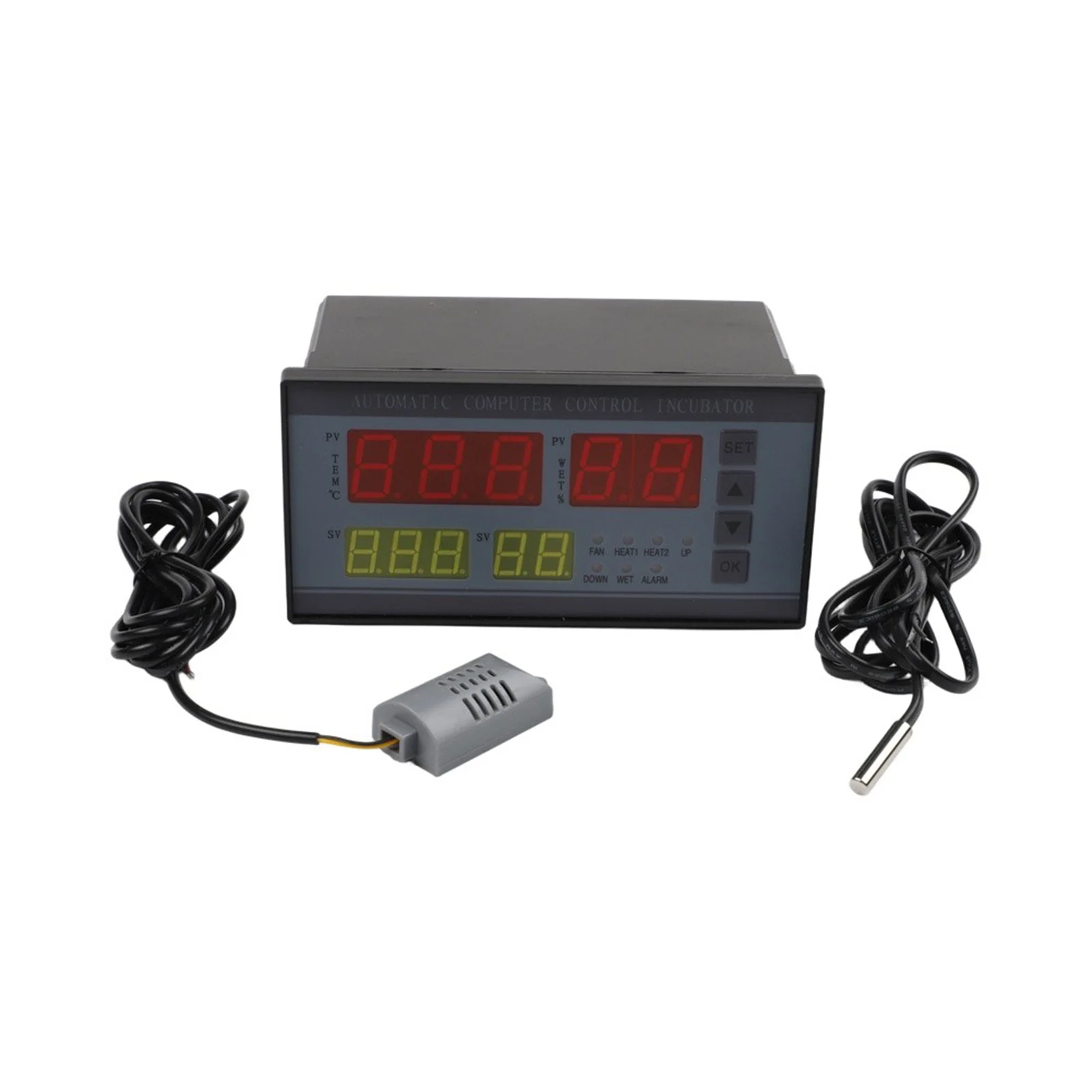 Automatic Incubator Controller XM-18 Digital Temperature Humidity Control Panel With 7 Outputs Egg Turning Alarm For Poultry Hat