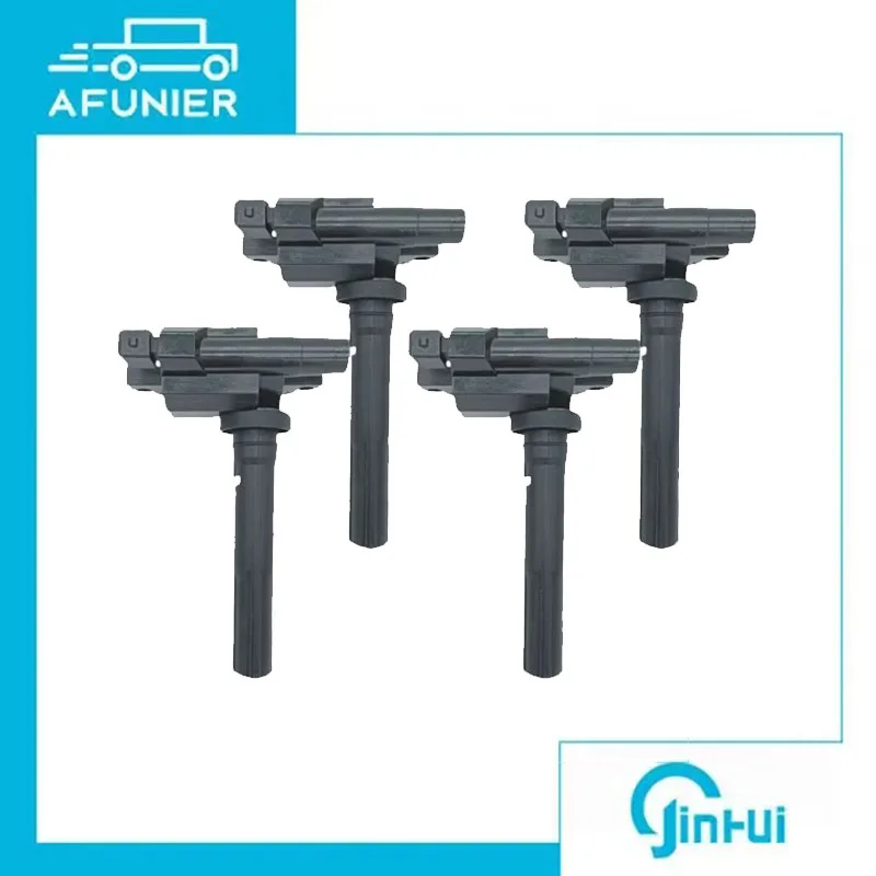 4Pcs Ignition Coil For Chana Star S460 Chang'An CX20 CX30 Alsvin Benni Zhixiang LandWind FengHua CV9 OE No.:370501004