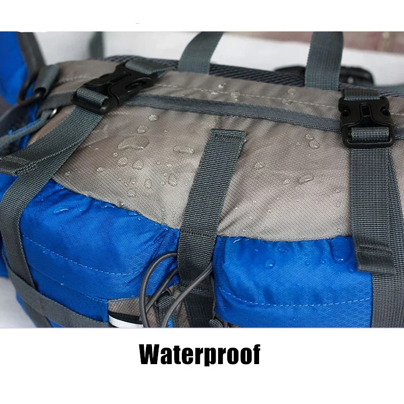 Outdoor Wandelen Taille Tas, Water Cycl Rugzak, Sport Mountain Fles, Waterdichte Nylon Camping Rugzak, Jacht Accessoires