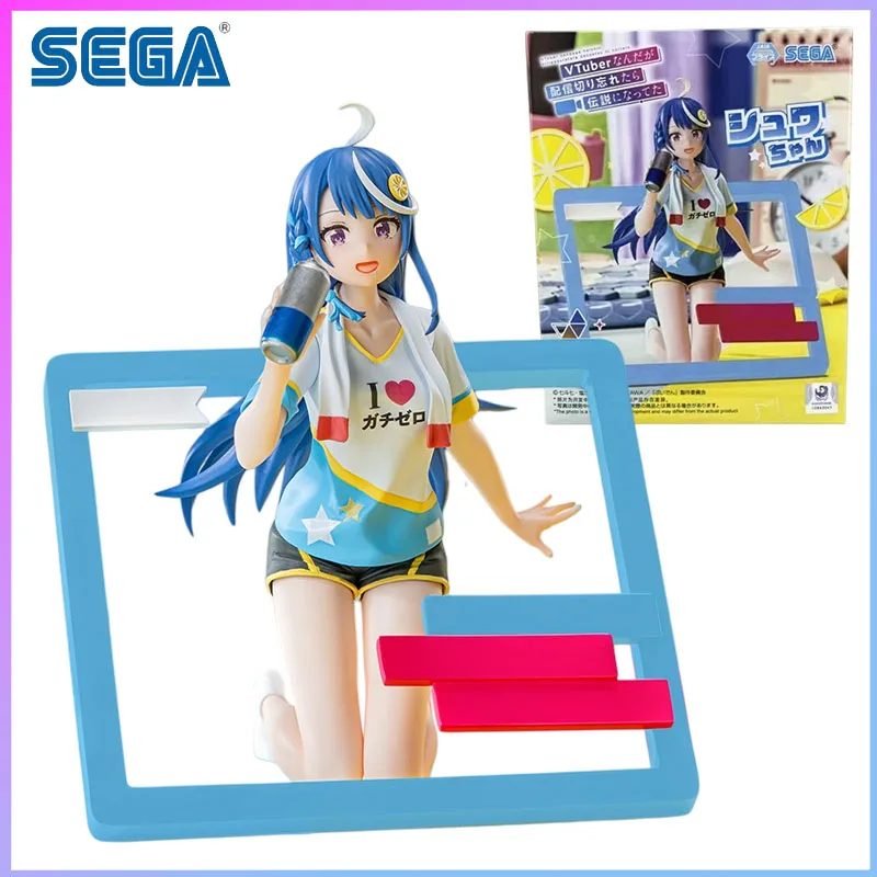 Figurka SEGA In Stock VTuber Legend Accidental Stream Animation Luminasta Syuwa, model do składania, oryginalny garage kit, zabawki modelarskie, dostępna od ręki.