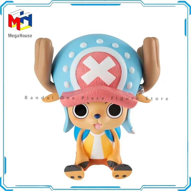 En Stock Original Mega House Bandai Look up Chopper figura de acción juguete de animación regalo modelo coleccionista Anime genuino