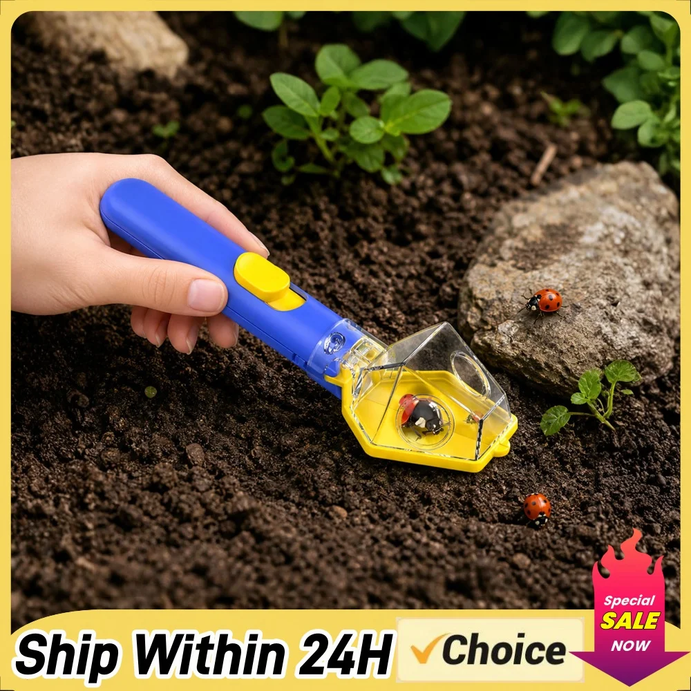 Portable Insect Catcher Multifunctional Insect Trap Kids Handheld Bug Catcher for Outdoor Nature Educational Exploration