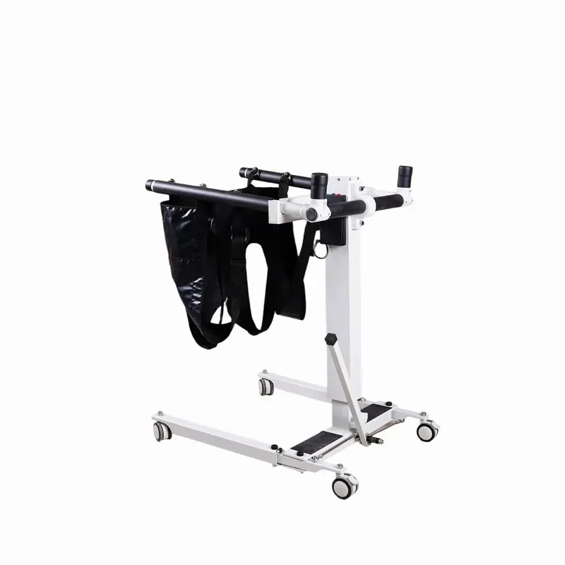 Electric Patient Transfer Lift Device for Elderly and Disabled Mobility Aid Folding Heavy Duty Home Care Hoist Adjustable
