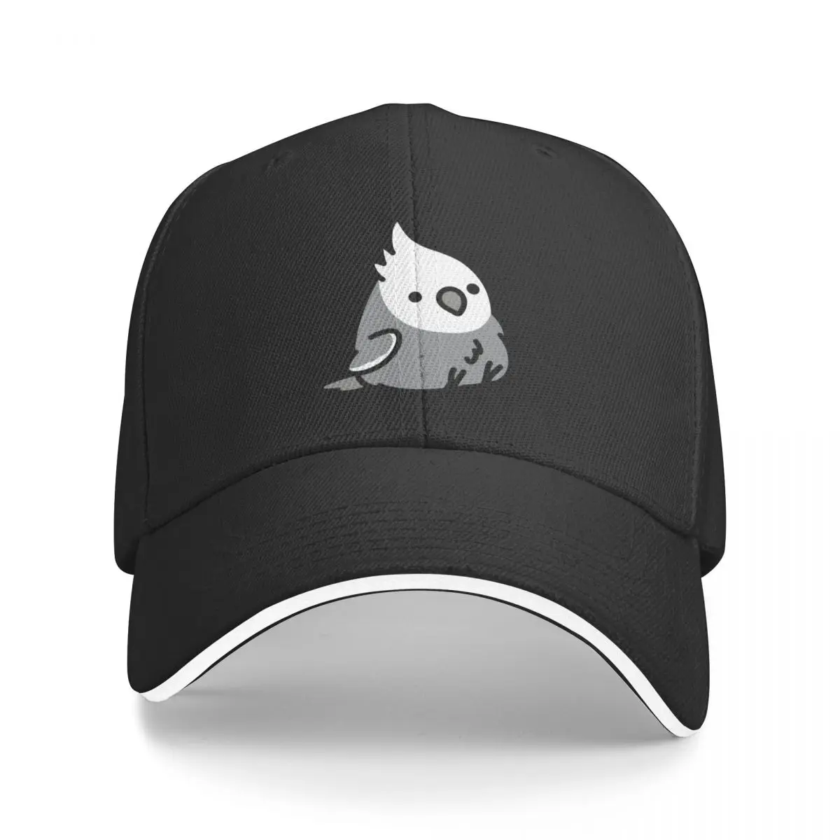 Chubby Special Needs White Faced Cockatiel Baseball Cap Christmas Hat Hood Men Hats Women's