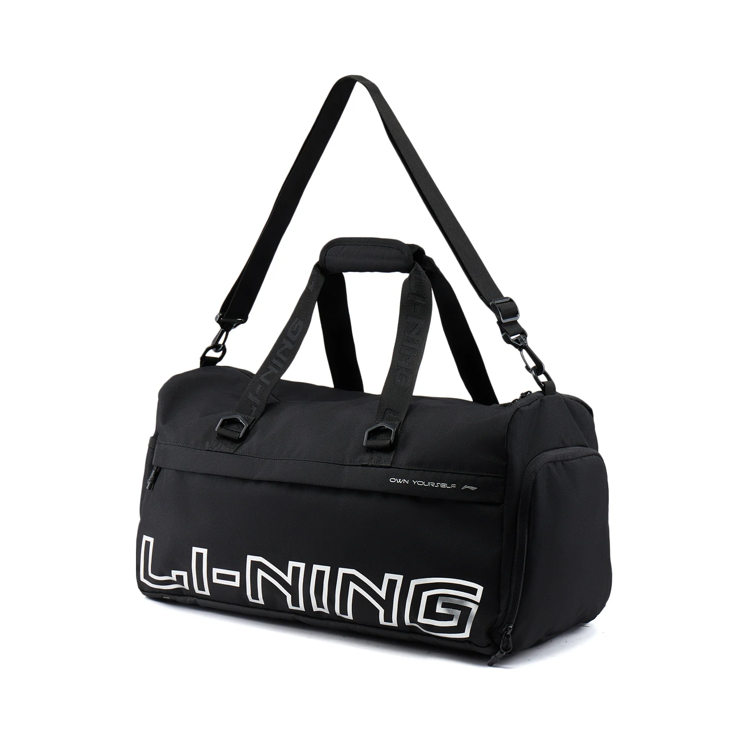 Li-Ning Unisex Training Bucket Bag LN WATER PROOF 100%Polyester 525*270*280mm Separate Shoe Compartment LiNing Sport Bag ABLW021 image 2