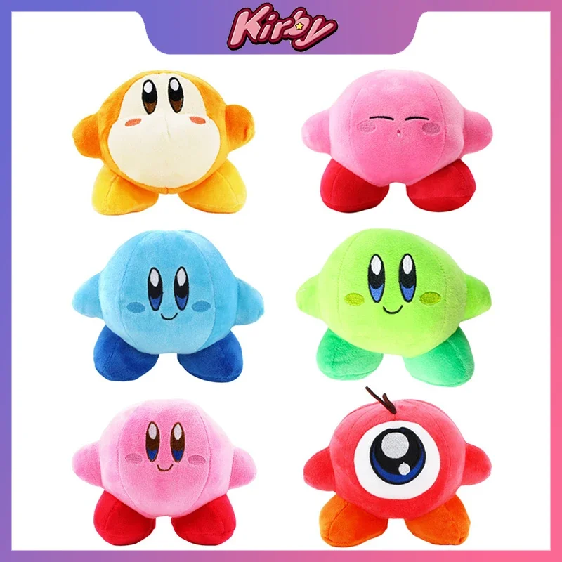 15cm Anime Star Kirby Waddle Dee Doo Plush Toys Kawaii Fluffy Peluche Doll Soft Stuffed Cute Birthday X-mas Gift For Kids Girl