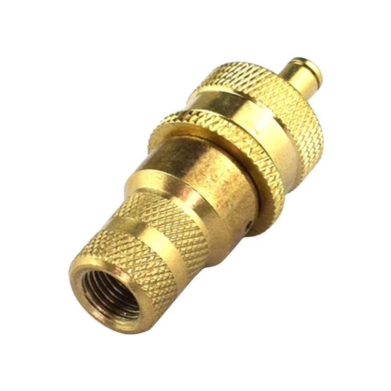 

H7BD Universal Brass Offroad Automatic Tire Deflators Accessories 6-30PSI Adjustable Bleeder Tire Deflators