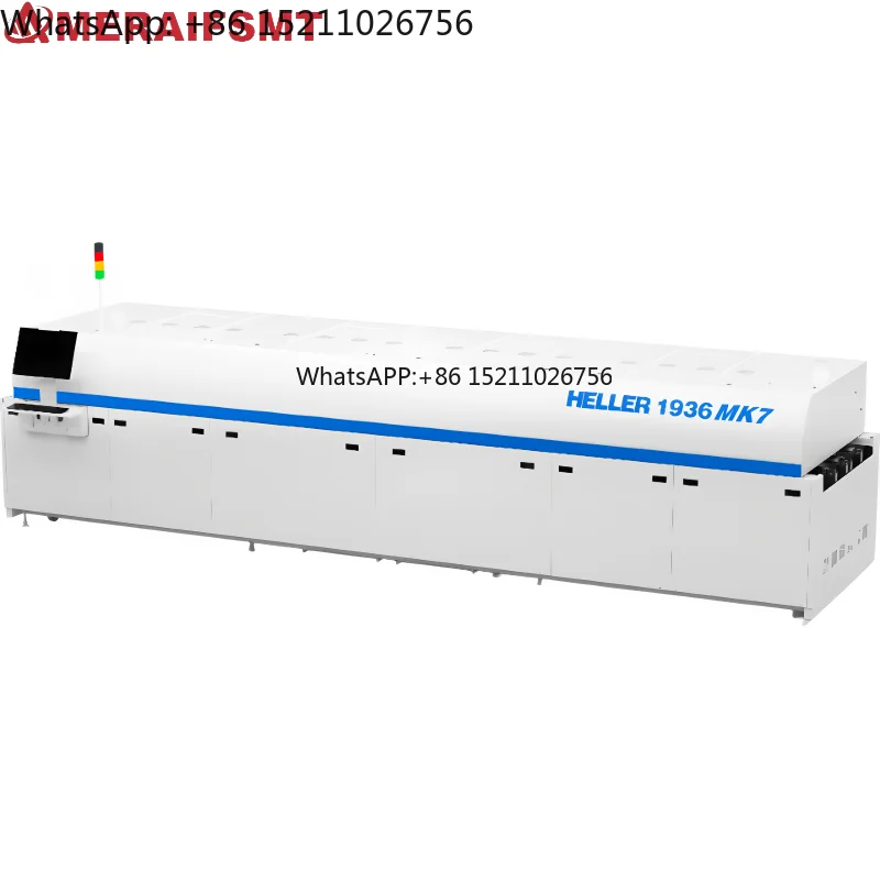 Smt Печь Reflow Solder Machine Heller Reflow Паяльная печь Heller 1936 MK 7 Печь Reflow для Smt Pick Place Machine Line
