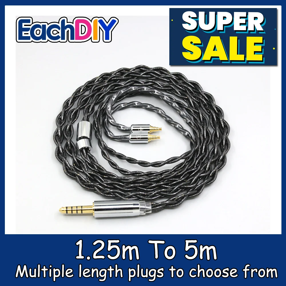 

99% Pure Silver Palladium Graphene Floating Gold Cable For Sennheiser IE40 Pro IE40pro LN008328