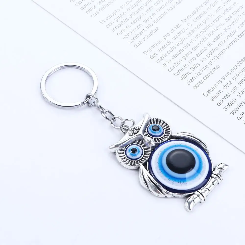 Gift Lucky Protection Evil Eye Tassel Lucky Charm Car Pendant Car Keychain Car Accessories Fashion Jewelry