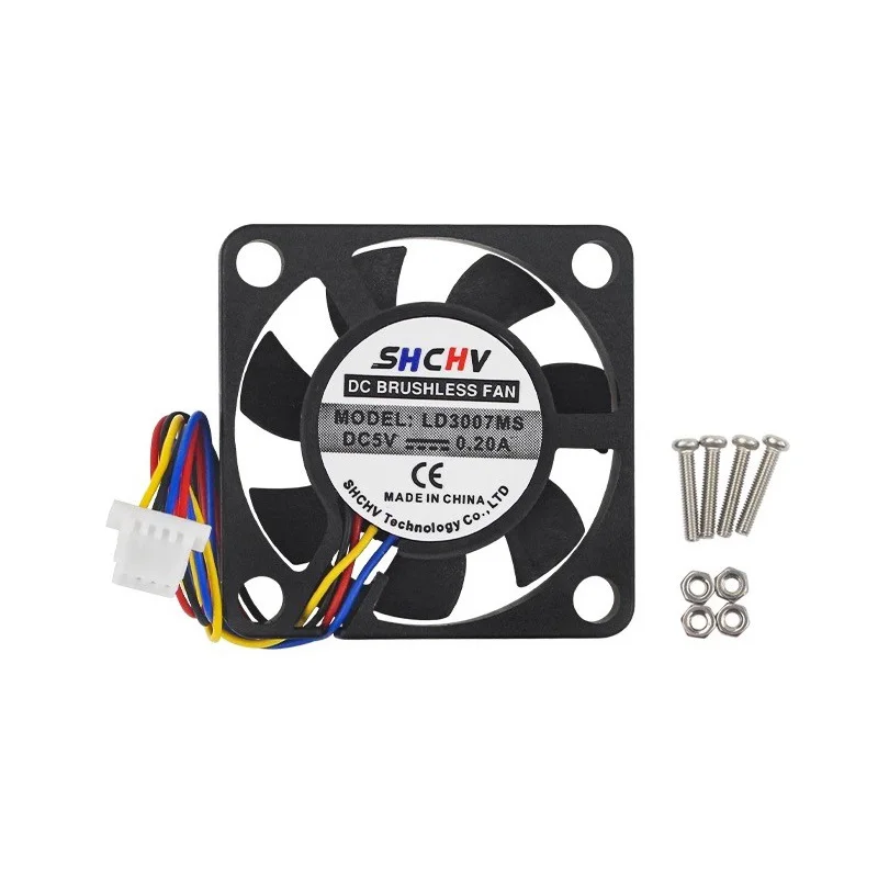 Raspberry Pi 5 Cooling Fan 4Pin JST Port 5V DC Brushless Fan for Raspberry Pi 5