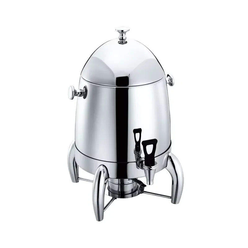 12L Stainless Steel Beverage Dispenser Commercial Coffee Milk Tea Juice Tank Hotel Buffet Catering Equipment Direct Supply