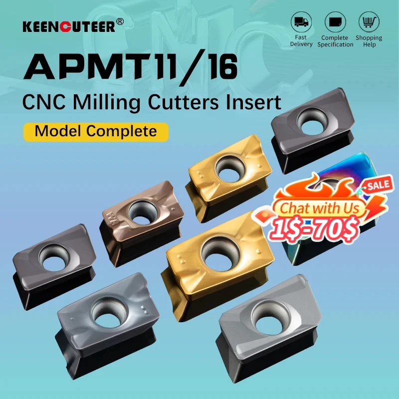 

APMT1135PDER M2/H2 KT1505 YZ735 Токарный инструмент Твердосплавная вставка APMT1604 Торцевая фреза Токарный станок Фрезерные инструменты с ЧПУ Фреза Инструменты с ЧПУ