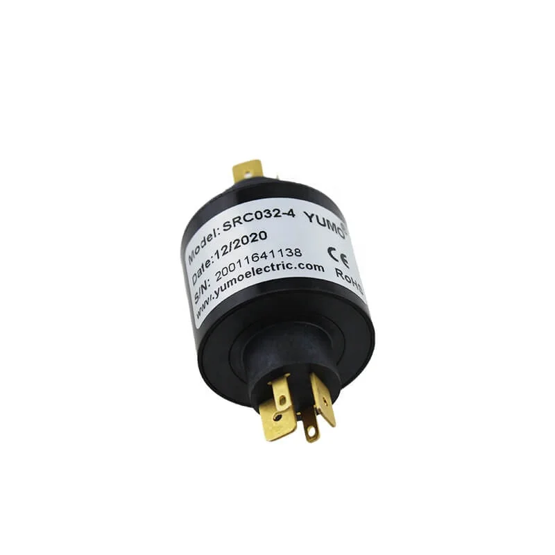 

YUMO Slip Ring SRC032-4 4 pins Rotating Connector 32mm