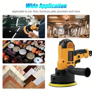 5 inch electric car polisher kit 700W Automatic Automatic Shockper 600 3700RPM Variable Policing Machine 12 Main Sales Polish Kit - №11