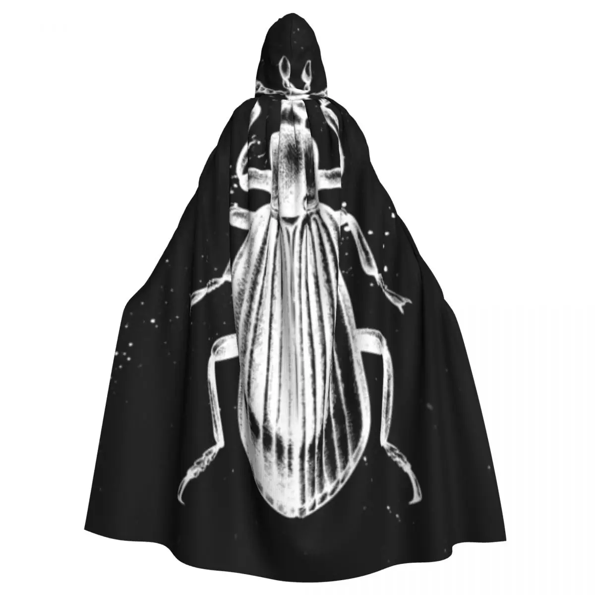 Darkling Beetle Cloak Hooded Cosplay Costume Halloween Adult Long Party Cape